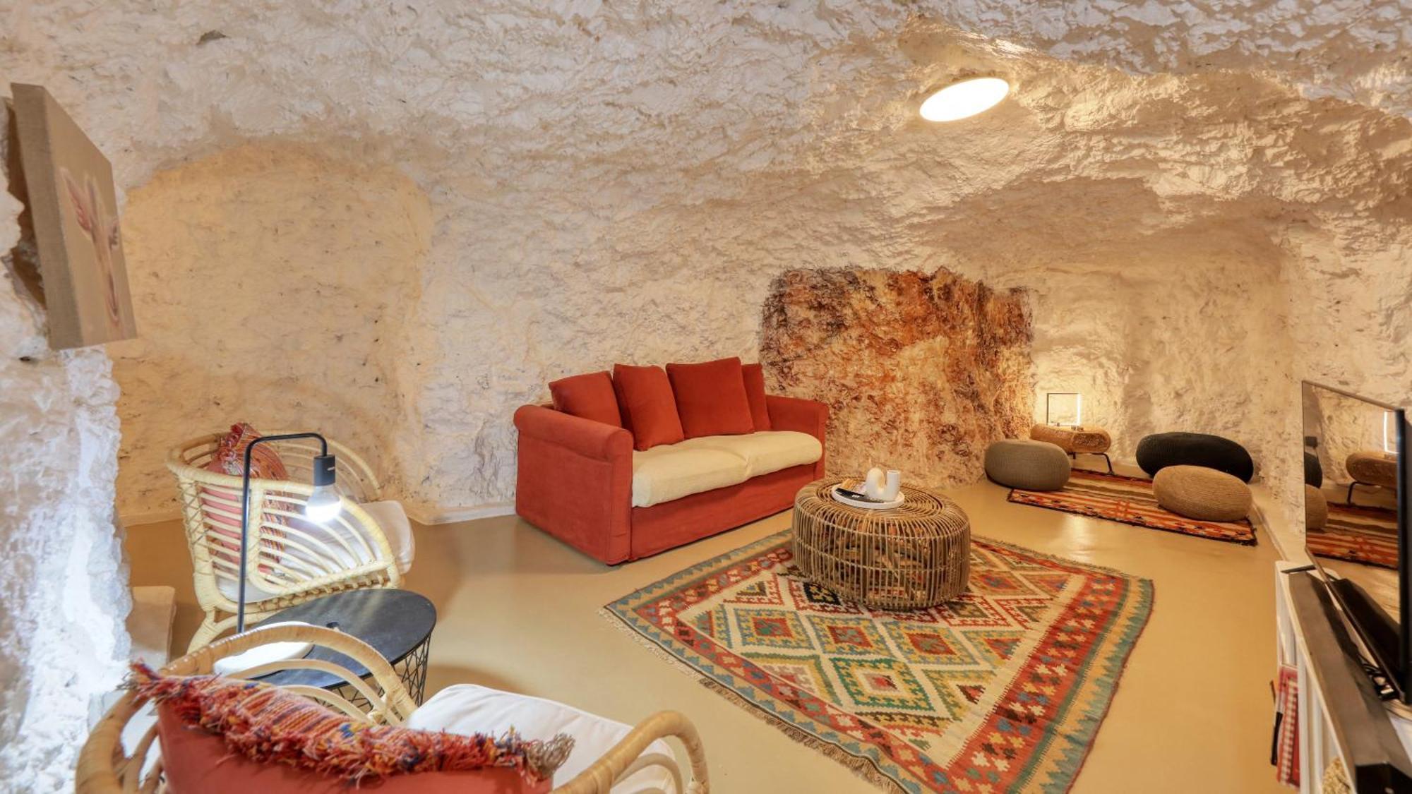 White Cliffs Accommodation -Daybreak Dugout - Unique Cave House Zewnętrze zdjęcie